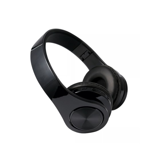 WIRELESS BLUETOOTH HEADPHONE TM-062 TF CARD/FM RADIO BLACK WIRELESS BLUETOOTH HEADPHONE TM-062 TF CARD/FM RADIO BLACK